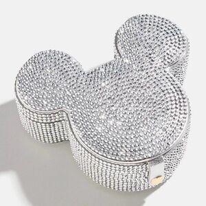 BaubleBar Silver Mickey Mouse jewelry box